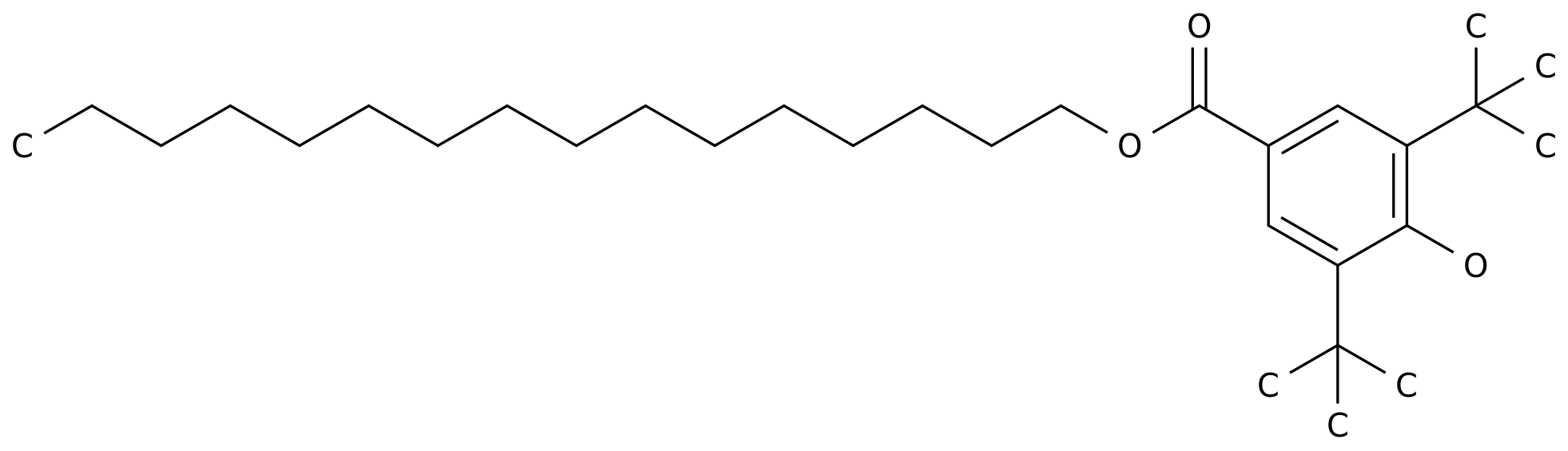 Hexadecyl 3,5-bis-tert-butyl-4-hydroxybenzoate