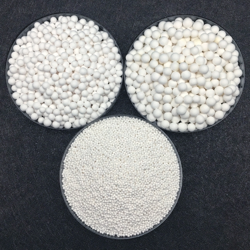 wholesale Activated alumina oxide 93% 3.0-5.0mm as desiccant  in air dryer