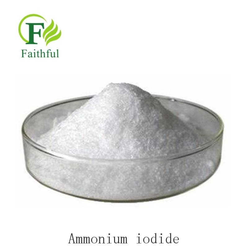 wholesale 12027-06-4 99% Lyophilized powder or  White crystalline powder Ammonium iodide Faithful