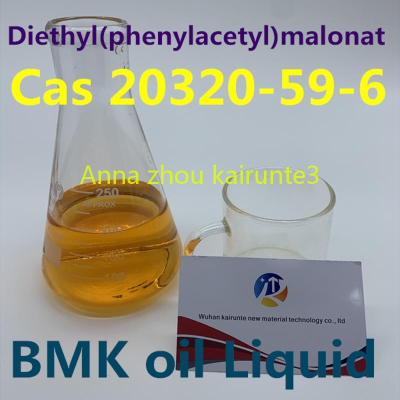 China supply BMK oil Diethyl(phenylacetyl)malonate CAS 20320-59-6 Kairunte New Safety Delivery
