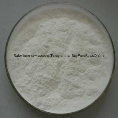 buy 100%  Raloxifene hydrochloride /Raloxifene/ Enclomiphene citrate raw 99.78% light yellow powder cas 84449-90-1 Dujiang