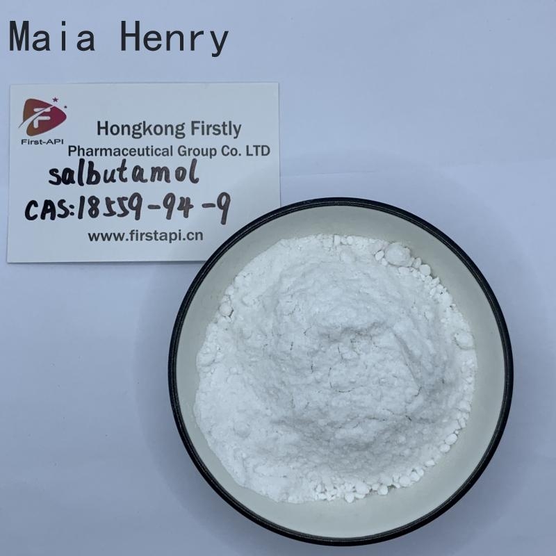 wholesale Hot High quality/Hot sale/Factory/Low price/China in stock  Cas No:18559-94-9 Salbutamol 99% White powder  Firstapi
