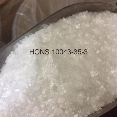 China factory supply Boric Acid 10043-35-3 in good price and best quality 99% white needle crystal 10043-35-3 hons