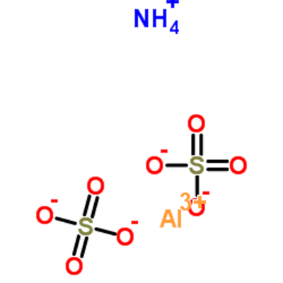 Aluminum ammonium sulfate CAS No.7784-25-0