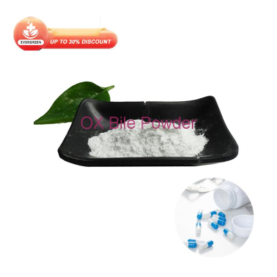 OX Bile High quality 98% White Powder cas 75302-04-4 bulk Evergreen EGC-OX Bile Powder