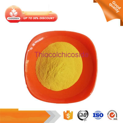 Thiocolchicoside 99% purity CAS 602-41-5 Thiocolchicoside Powder
